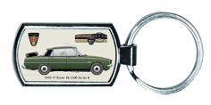 Rover P6 3500 (Series II) 1970-77 Keyring 4